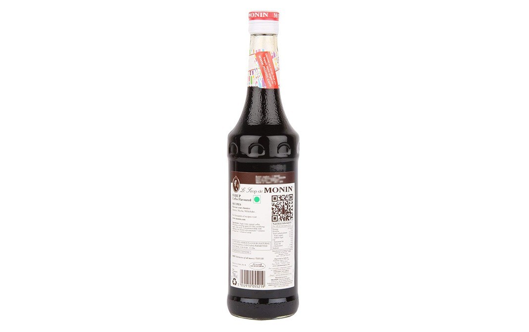 Monin Cafe Coffee Syrup   Bottle  700 millilitre